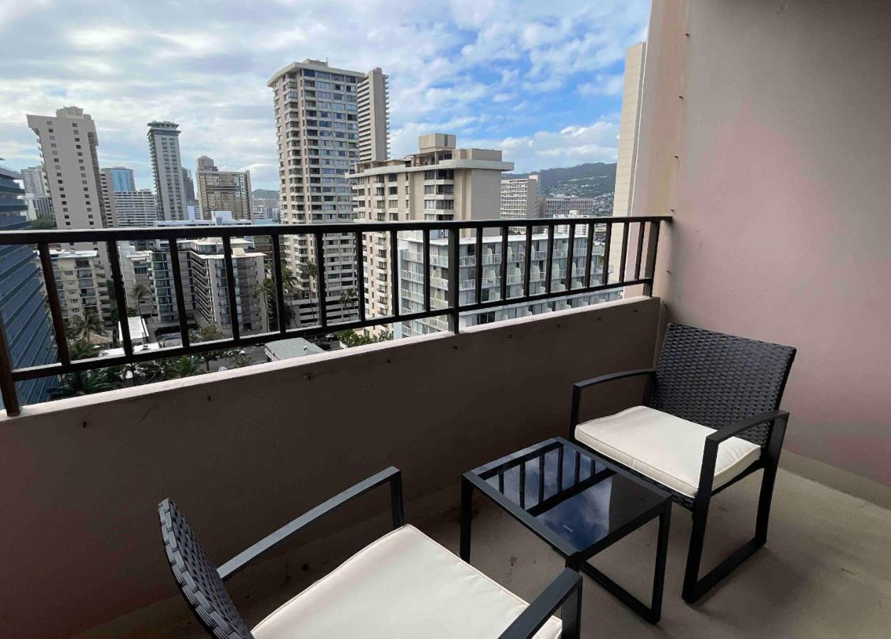 1414- Heart Of Waikiki With Kitchen - Free Parking - City View Honolulu Zewnętrze zdjęcie