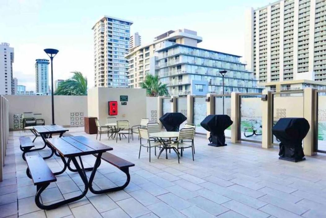 1414- Heart Of Waikiki With Kitchen - Free Parking - City View Honolulu Zewnętrze zdjęcie