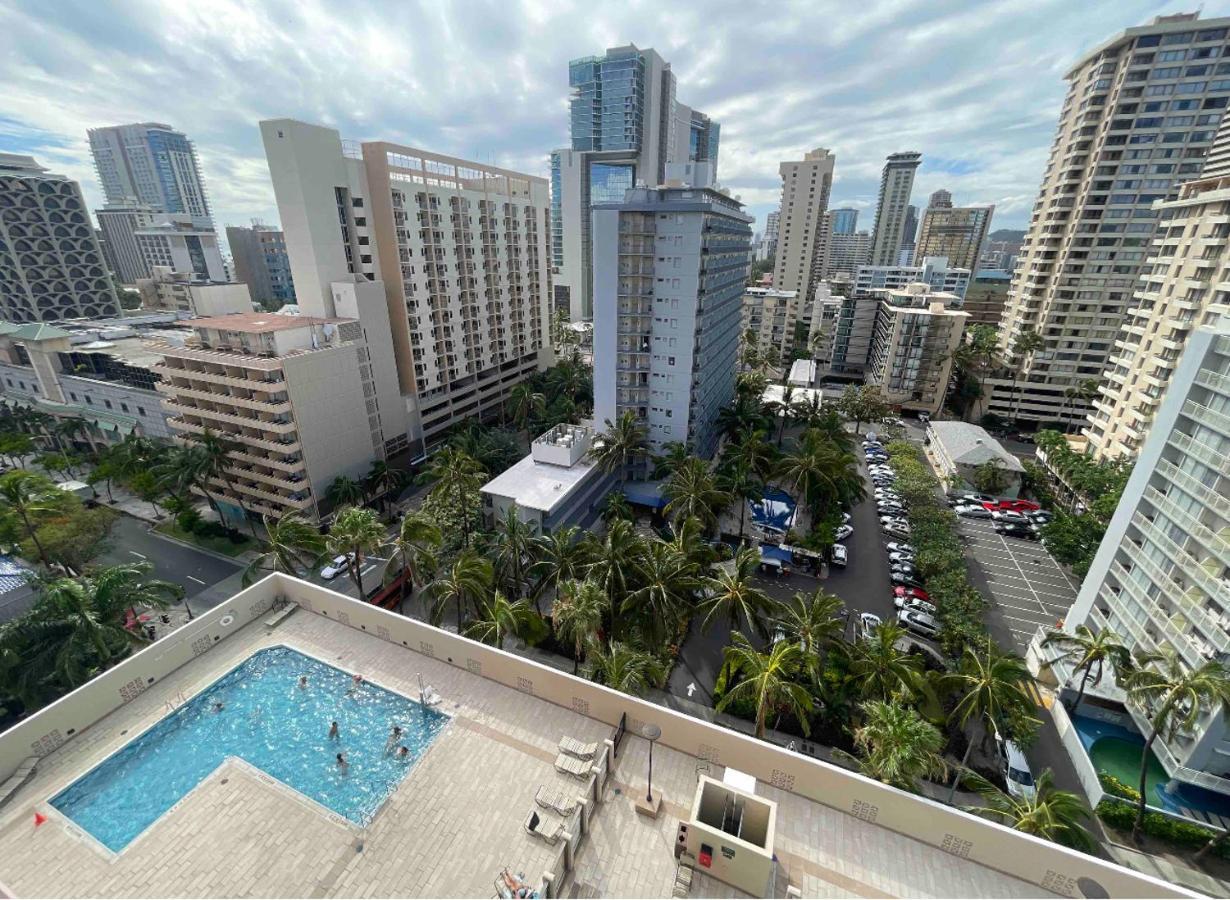 1414- Heart Of Waikiki With Kitchen - Free Parking - City View Honolulu Zewnętrze zdjęcie